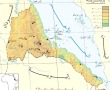 eritrea map