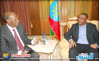 ethio-alsharq "الشرق" أول صحيفة عربية تحاور رئيس الوزراء الإثيوبي ( مصدر الصورة : صحيفة الشرق )